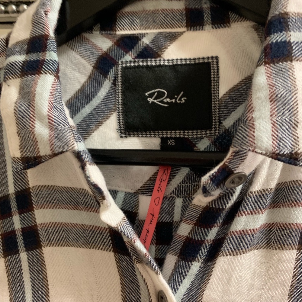 Rails x Free People Sleeveless Plaid Shirt - Picture 4 of 8